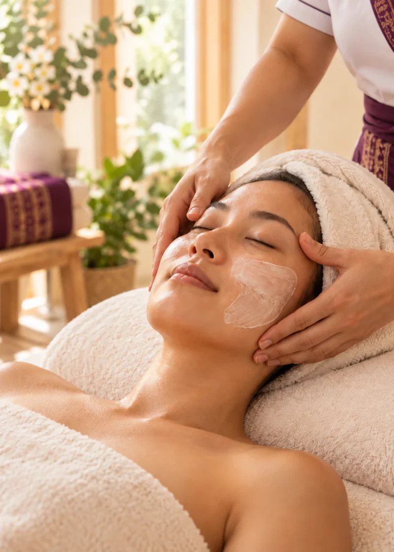 Gezichtsmassage